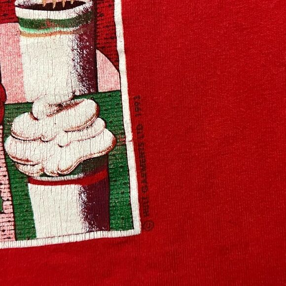 Vintage 1993 Twelve Days of Espresso Christmas Tee - Picture 8 of 8